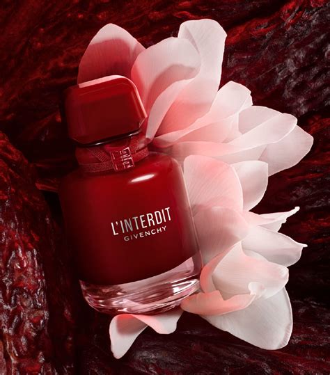 givenchy l'interdit rose|Givenchy interdit rouge ultime.